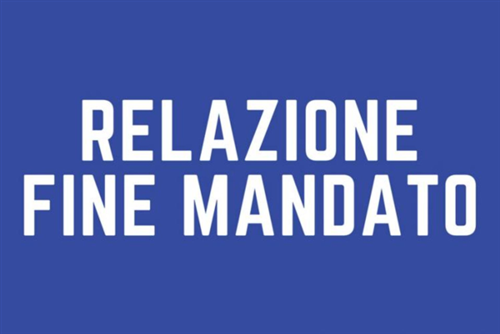 Relazione di fine mandato 2021/2025